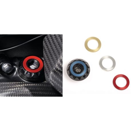 Bouchon de remplissage d'huile moto GILLES TOOLING M25x1,5