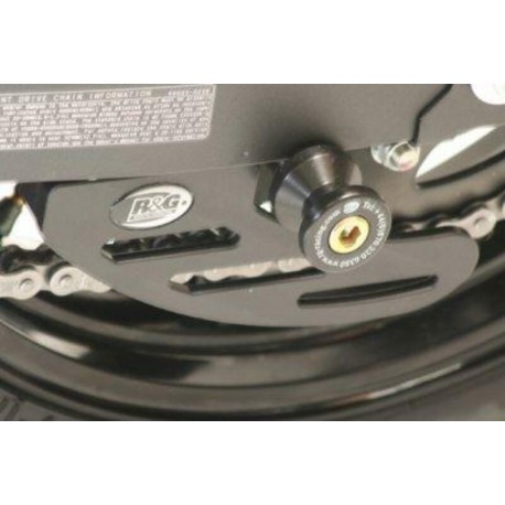 Pions de bras oscillant R&G RACING Kawasaki Z300 ZX250R NINJA avec platine déporté