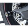 Pions de bras oscillant R&G RACING Triumph STREET TRIPLE avec platine déporté 1