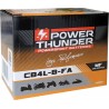 Batterie moto Power Thunder activé d'usine FA YB4L-B 1