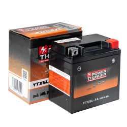 Batterie moto Power Thunder activé d'usine FA YTX5L-BS