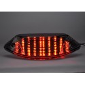 Feux arrière leds avec clignotants intégrés LEDS HONDA CB 600 HORNET 2003-2006 CB 900 HORNET 2001-2008