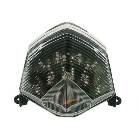 Feu arrière transparent avec clignotants intégrés à led KAWASAKI Z750 Z750R Z1000 ZX10R