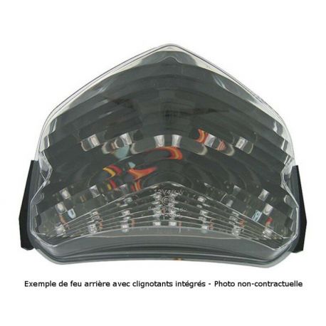 Feux arrière leds avec clignotants intégrés LEDS GSF 650 2005-2008 GSF 1200 2006 GSF 1250 BANDIT 2007-2018 Feux arrière leds avec clignotants intégrés LEDS GSF 650 2005-2008 GSF 1200 2006 GSF 1250 BANDIT 2007-2018