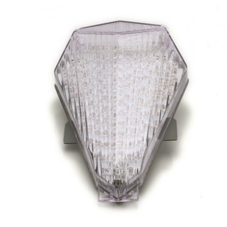 Feu arrière transparent avec clignotants intégrés à led YAMAHA YZF-R6