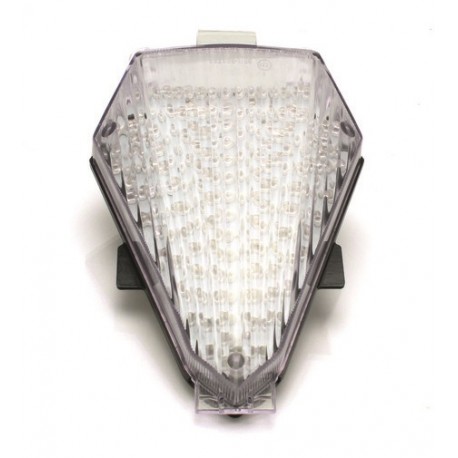 Feu arrière transparent avec clignotants intégrés à led YAMAHA YZF-R6