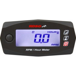Compteur D'heure moto + Compte Tour Koso Mini Style Universel