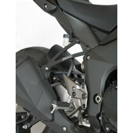Patte de fixation d'échappement R&G RACING Kawasaki Z1000/Z1000SX 2010-2016 NOIR