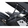 Patte de fixation d'échappement R&G RACING Kawasaki ZX10R NOIR 2011-2016 avec cache-orifice gauche 1