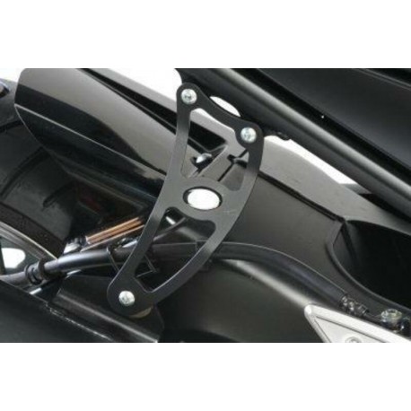 Patte de fixation d'échappement R&G RACING Yamaha FZ1 NOIR 2006-2016