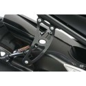 Patte de fixation d'échappement R&G RACING Yamaha FZ1 NOIR 2006-2016
