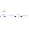 Guidon moto LSL Superbike 28,6mm 1