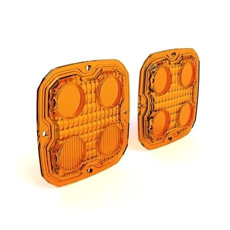 Kit lentilles moto DENALI anti brouillard pour éclairage D4