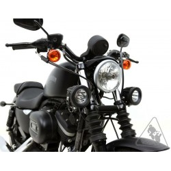 Support éclairage moto universel DENALI tubes de fourche 39-49mm