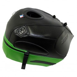 Tapis de reservoir BAGSTER KAWASAKI ZZR 1400 NOIR/DÉCO VERT NACRÉ 2020-2022