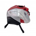 Tapis de reservoir BAGSTER BMW F900R 2020-2022 ROUGE/ARGENT/NOIR MAT GRAINE
