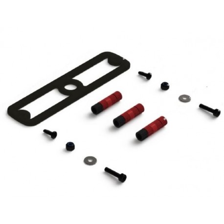 Fixation plate DENALI éclairage moto DRL Lights