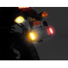 Support sur support de plaque DENALI pour feu moto arrière T3 4