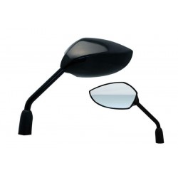 Rétroviseurs moto Universels COOL noir la paire M10x125