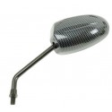 Rétroviseur gauche/droit V PARTS Carbone F1 Ovale M10x125
