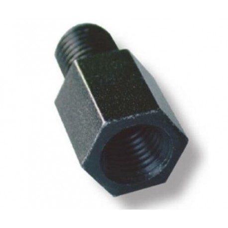 ADAPTATEUR RETROVISEURS mâle M8 pas à droite femelle M10 pas à droite