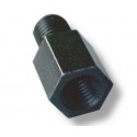ADAPTATEUR RETROVISEURS mâle M10 pas à droite femelle M10 pas à gauche