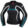 Blouson moto cuir femme IXS SPORT LD RS-600 1.0 2