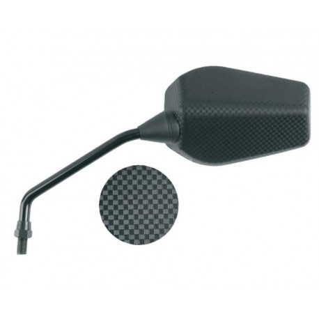 Rétros origine Gauche Derbi DERBI SENDA GPR GILERA RCR look carbone