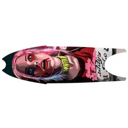 Kit déco passage de roue Harley Quinn Triumph 660 Trident 2021-2022