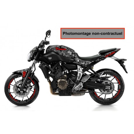 Kit déco CAMOUFLAGE Yamaha MT-07 2021-2022
