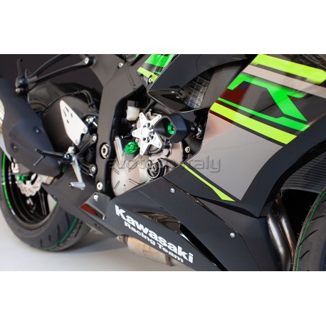 Tampons de protection EVOTECH DEFENTER KAWASAKI ZX6R 2019-2020