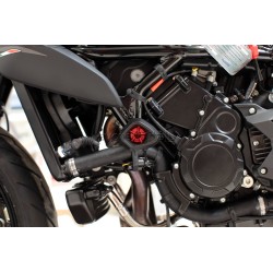 Tampons de protection EVOTECH DEFENTER MV AGUSTA 800 BRUTALE Euro 3