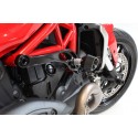 Tampons de protection EVOTECH STREET DEFENTER DUCATI 821 MONSTER 1200 MONSTER