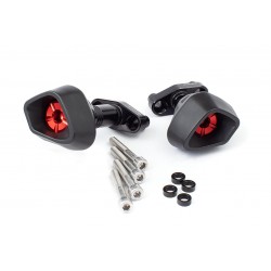 Tampons de protection EVOTECH STREET DEFENTER KAWASAKI Z800 Z800E 2013-2017