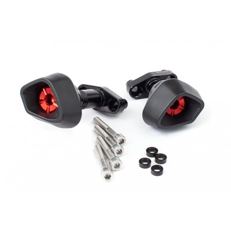 Tampons de protection EVOTECH STREET DEFENTER KAWASAKI Z800 Z800E 2013-2017