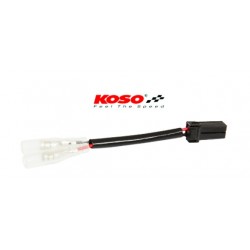 Adaptateur clignotant KOSO moto Harley Davidson