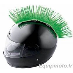 Crête de casque Verte