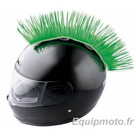 Crête de casque Verte