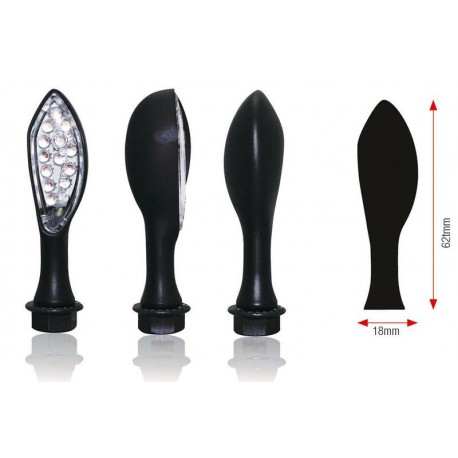 Mini clignotants a leds oval