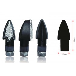 Clignotants moto universel à leds Darts