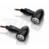 paire de mini clignotants moto V PARTS homologué avec feux de position intégré 1