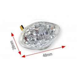 Clignotants moto Insérables moto à leds HONDA
