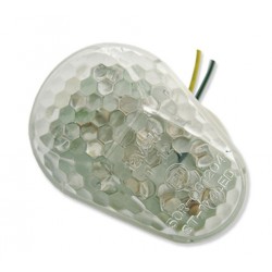Clignotant LED avant type goutte d'eau Kawasaki NINJA EX6R Z750 ZR-7 ZX9R ZX10R ZRX1200