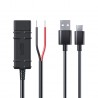 Cable avec convertisseur 12 V pour chargeur induction SP CONNECT 0