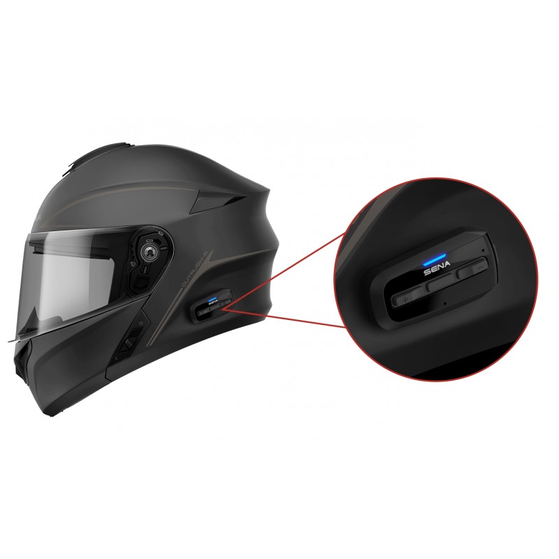 Casque moto scooter modulable SENA Outrush r Bluetooth casque avec