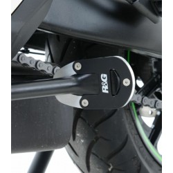Patin de béquille R&G RACING argent Kawasaki Vulcan 650S 2015-2024