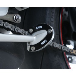 patin de béquille latérale R&G TRIUMPH DAYTONA / STREET TRIPLE