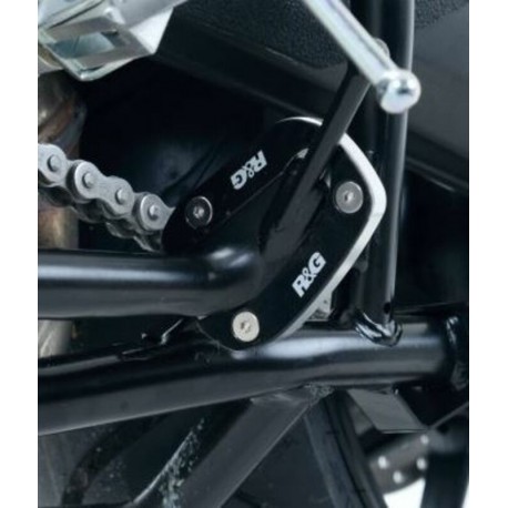 Patin de béquille R&G RACING argent Yamaha MT-09 / MT-09 Tracer / XSR900