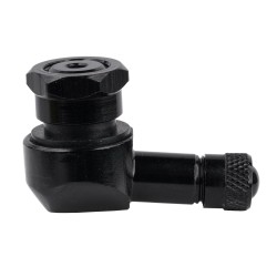 Valve moto coudé 90° en alu