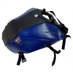 Tapis de reservoir BAGSTER YAMAHA MT-07 2021-2023 NOIR MAT grainé et bleu baltique